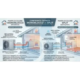 Hisense Pompa di Calore Split Monofase 10.0 kW R290 A+++ Serie Hydrosp 2