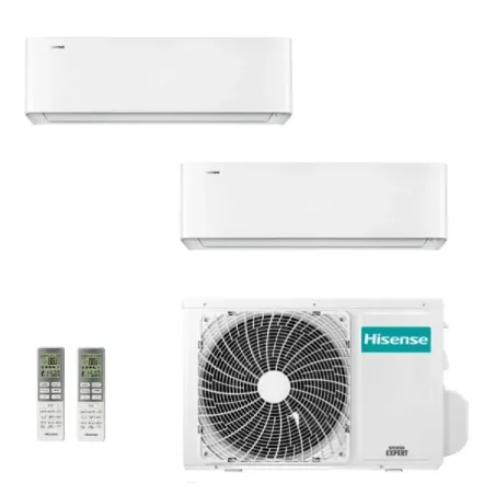 Condizionatore Hisense Dual Split 12+12 Btu Energy PRO X 2AMW52U4RXC