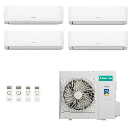 Condizionatore Hisense Quadri Split 9+9+9+12 Hi Comfort 4AMW81U4RJC