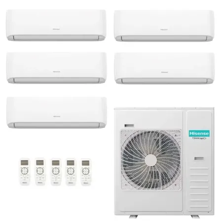 Hisense Penta Split 9+9+9+12+12 Hi Comfort 5AMW105U4RQC