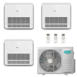 Condizionatore Hisense Trial Split 9+9+12 Console 3AMW52U4RJC