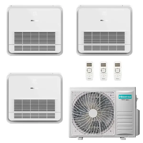 Condizionatore Hisense Trial Split 9+9+9 Console 3AMW72U4RJC