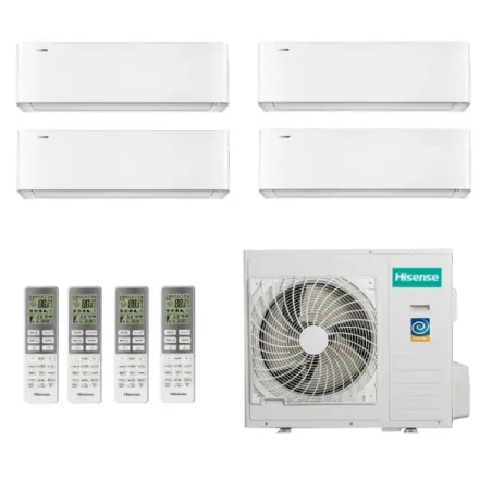 Hisense Quadri Split 9+9+12+18 Energy PRO X 5AMW105U4RQC