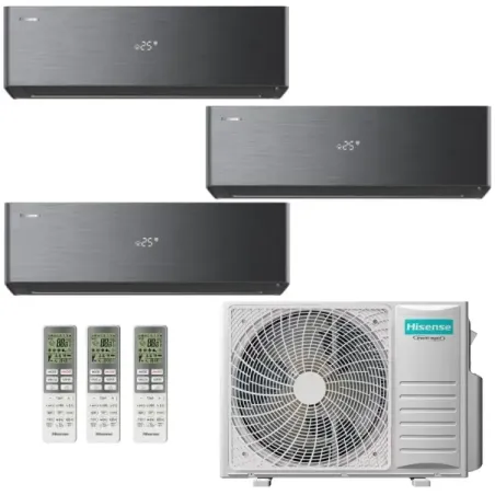 Condizionatore Hisense Trial Split 9+9+12 Energy PRO X 3AMW72U4RJC