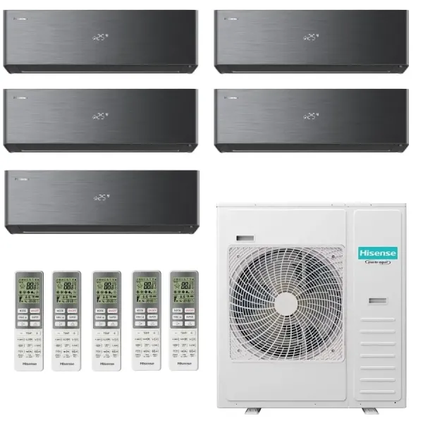 Hisense Penta Split 9+9+12+12+12 Energy PRO X 5AMW105U4RQC