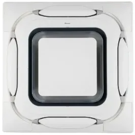 Daikin Pannello Round Flow decorativo design Bianco  BYCQ140EP