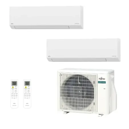 Condizionatore Fujitsu Dual Split 9+9 KL AOEH14KACB2 Parete WiFi
