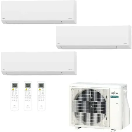 Condizionatore Fujitsu Trial Split 9+9+9 KL WiFi AOEH18KACB3