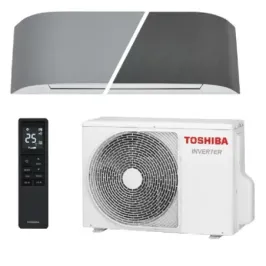 Toshiba Mono Split 9000 Btu RAS-B10N4KVRG-E1 RAS-10J2AVSG-E1 Grigio