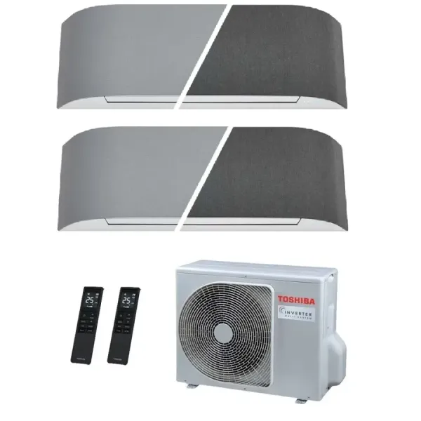Toshiba Dual Split 9+12 Btu Haori RAS-2M18G3AVG-E