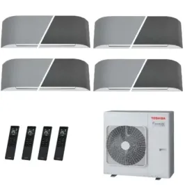 Toshiba Quadri Split 12+12+12+12 Btu Haori RAS-4M27G3AVG-E