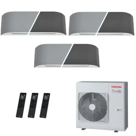 Toshiba Trial Split 12+12+12 Btu Haori RAS-5M34G3AVG-E1