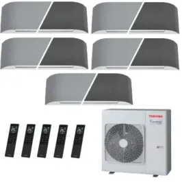 Toshiba Penta Split 9+9+9+9+12 Btu Haori RAS-5M34G3AVG-E1