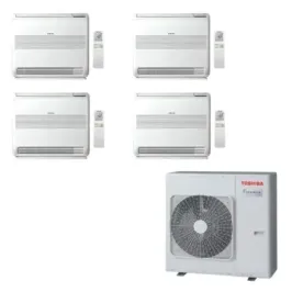 Toshiba Quadri Split 12+12+12+12 Btu Console RAS-4M27G3AVG-E