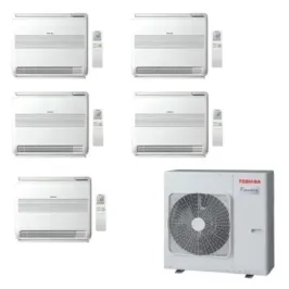 Toshiba Penta Split 9+9+9+12+12 Btu Console RAS-5M34G3AVG-E1
