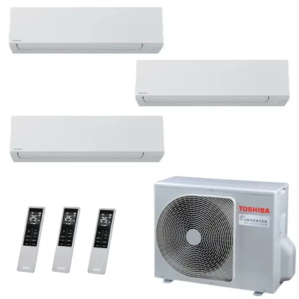 Toshiba Trial Split 5+5+12 Btu Shorai Edge RAS-3M18G3AVG-E