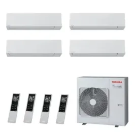 Toshiba Quadri Split 12+12+12+12 Btu Shorai Edge RAS-5M34G3AVG-E1