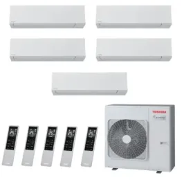 Toshiba Penta Split 9+9+9+12+12 Btu Shorai Edge RAS-5M34G3AVG-E1