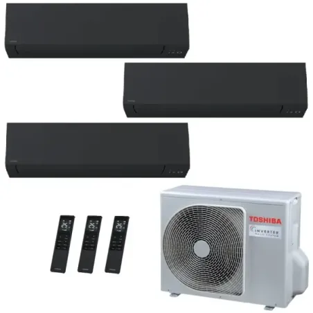 Toshiba Trial Split 7+7+7 Btu Shorai Edge RAS-3M18G3AVG-E