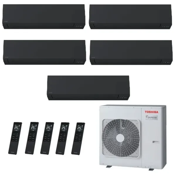 Toshiba Penta Split 9+9+9+9+12 Btu Shorai Edge RAS-5M34G3AVG-E1