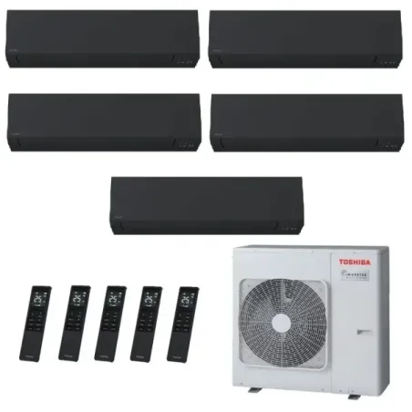 Toshiba Penta Split 12+12+12+12+12 Btu Shorai Edge RAS-5M34G3AVG-E1