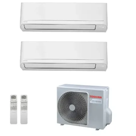 Toshiba Dual Split 9+9 Btu Seiya Smart RAS-2M10G3AVG-E