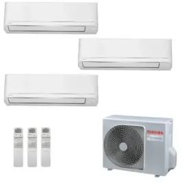 Toshiba Trial Split 7+7+9 Btu Seiya Smart RAS-3M18G3AVG-E
