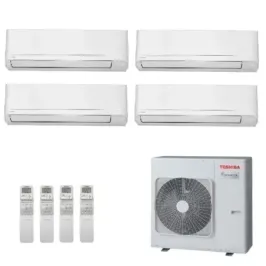 Toshiba Quadri Split 7+7+7+12 Btu Seiya Smart RAS-4M27G3AVG-E