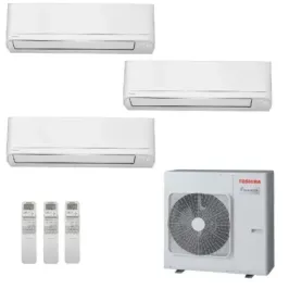 Toshiba Trial Split 12+12+15 Btu Seiya Smart RAS-5M34G3AVG-E1