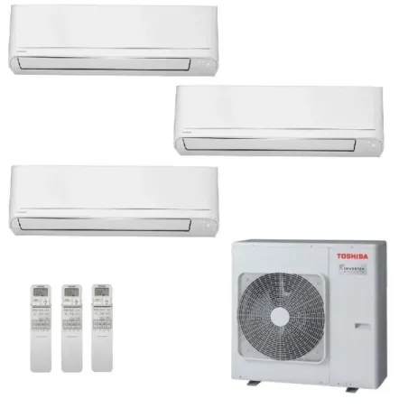 Toshiba Trial Split 12+12+24 Btu Seiya Smart RAS-5M34G3AVG-E1