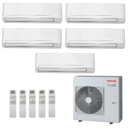 Toshiba Penta Split 9+9+9+9+12 Btu Seiya Smart RAS-5M34G3AVG-E1