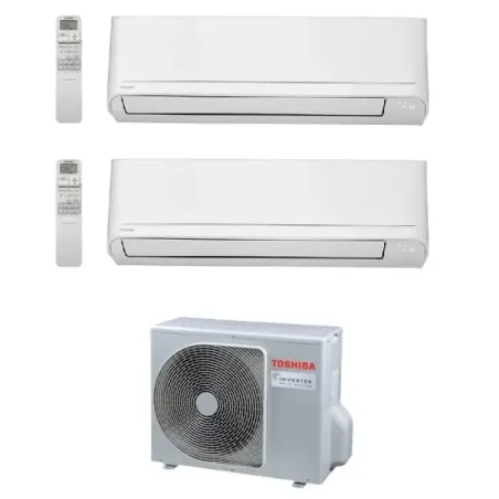 Toshiba Dual Split 12+12 Btu Seiya Classic RAS-2M14G3AVG-E