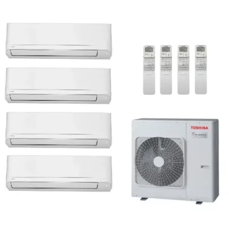 Toshiba Quadri Split 7+7+7+24 Btu Seiya Classic RAS-4M27G3AVG-E