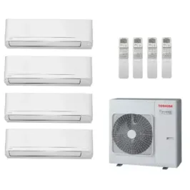 Toshiba Quadri Split 9+9+9+24 Btu Seiya Classic RAS-4M27G3AVG-E