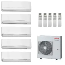 Toshiba Penta Split 9+9+9+9+12 Btu Seiya Classic RAS-5M34G3AVG-E1